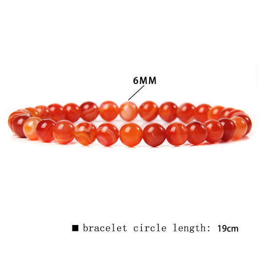 Mala Beads Bracelet - 6mm Healing Prayer Beads for Meditation & Spiritual Connection